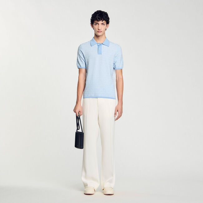 Square Cross polo shirt