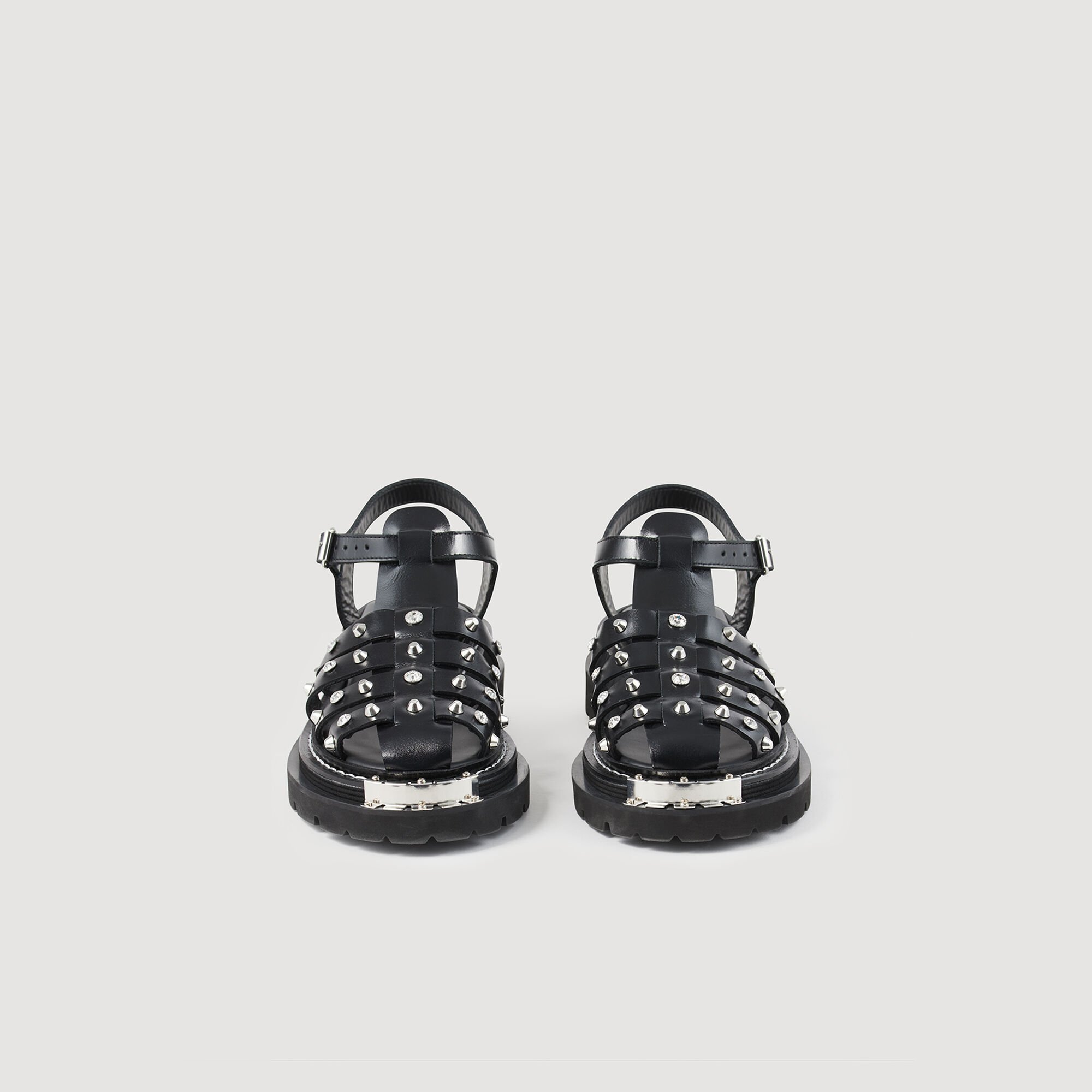 Olys Studded Leather Sandals