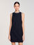 mini dress with rhinestone details