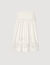 Long poplin skirt
