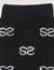 Double S rhinestone socks