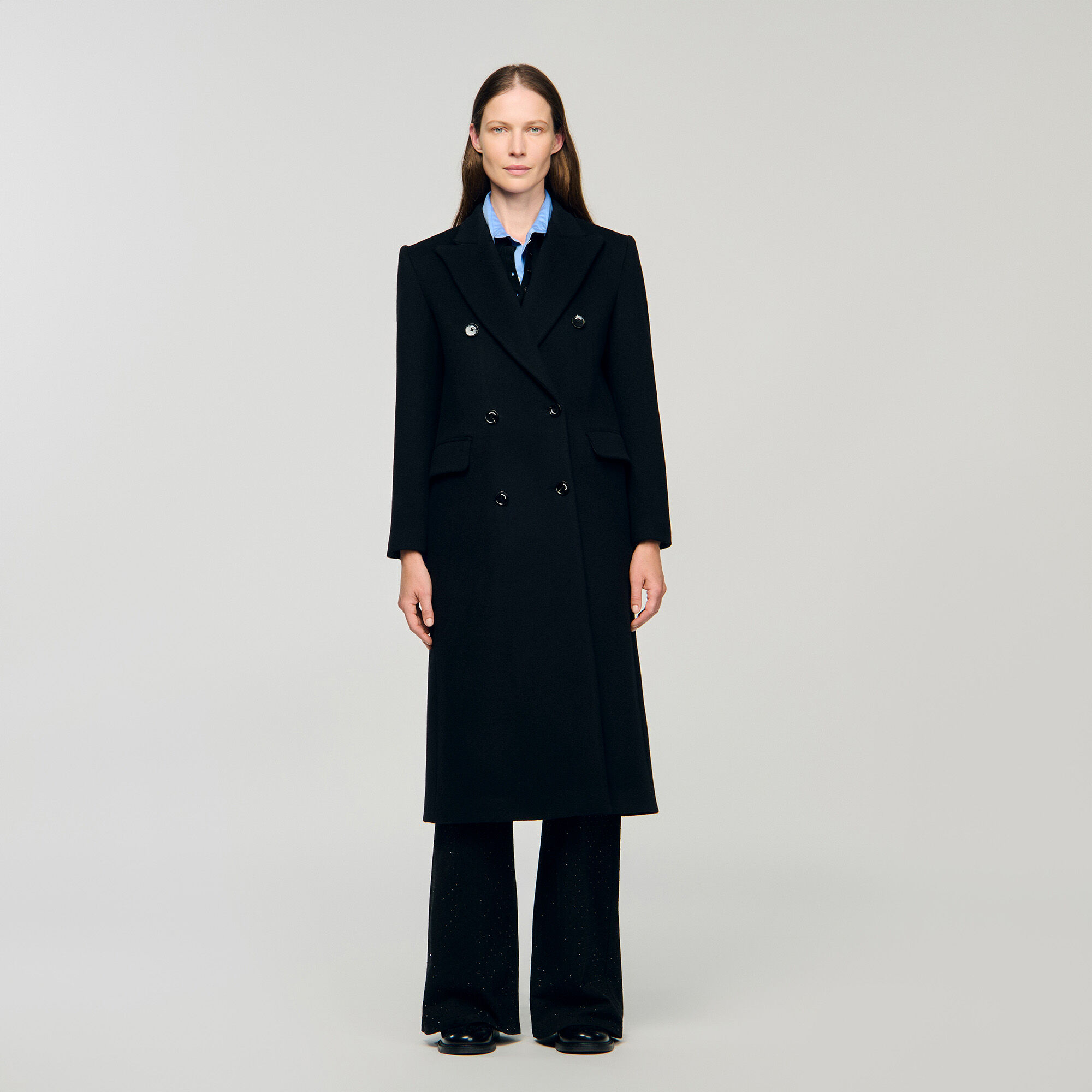 Long wool coat