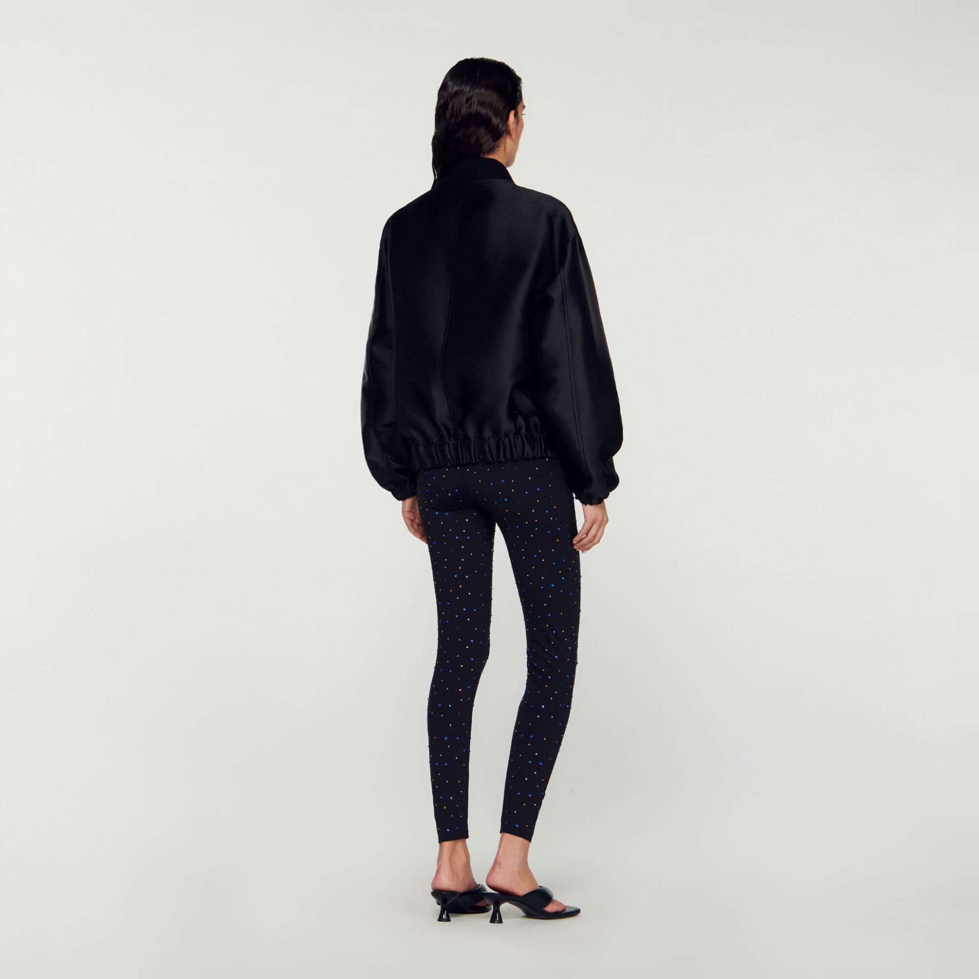 Oversized bomber jacket