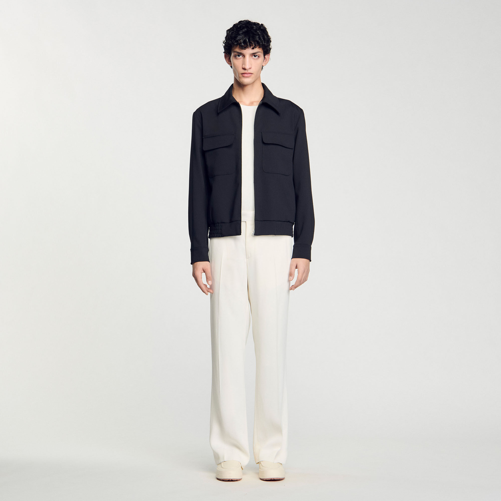 ジャケット・アウター syte stripe zipper JKT&SAROUEL PANTS Single Stripe Track Jacket – WEIV -Los Angeles