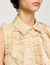 Ruffled cropped shirt