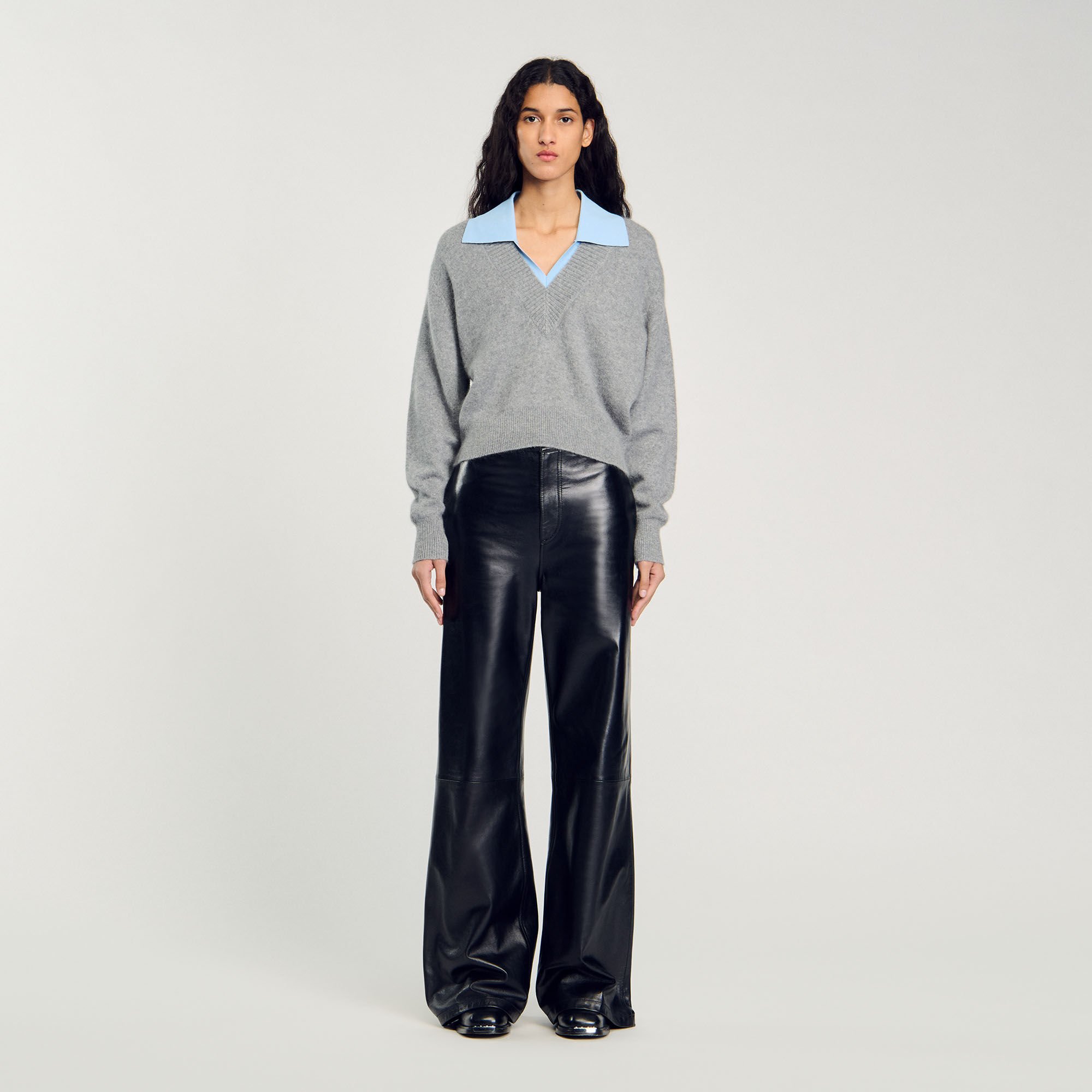 Double-Neck Sweater
