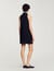 Peter Pan collar mini dress