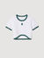 Two-tone cropped T-shirt