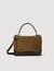 TANGOLINO leather and suede vanity bag