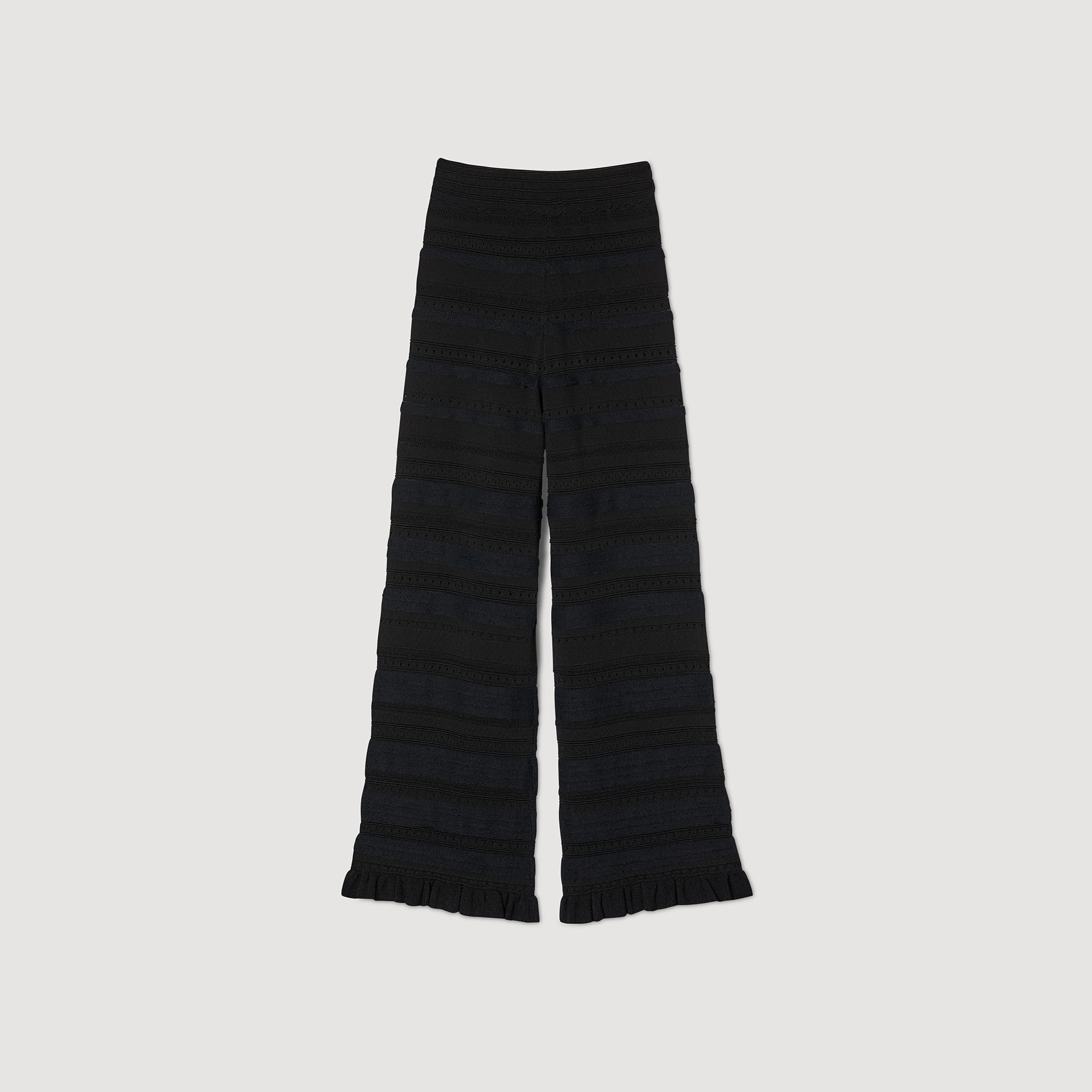 Knit trousers