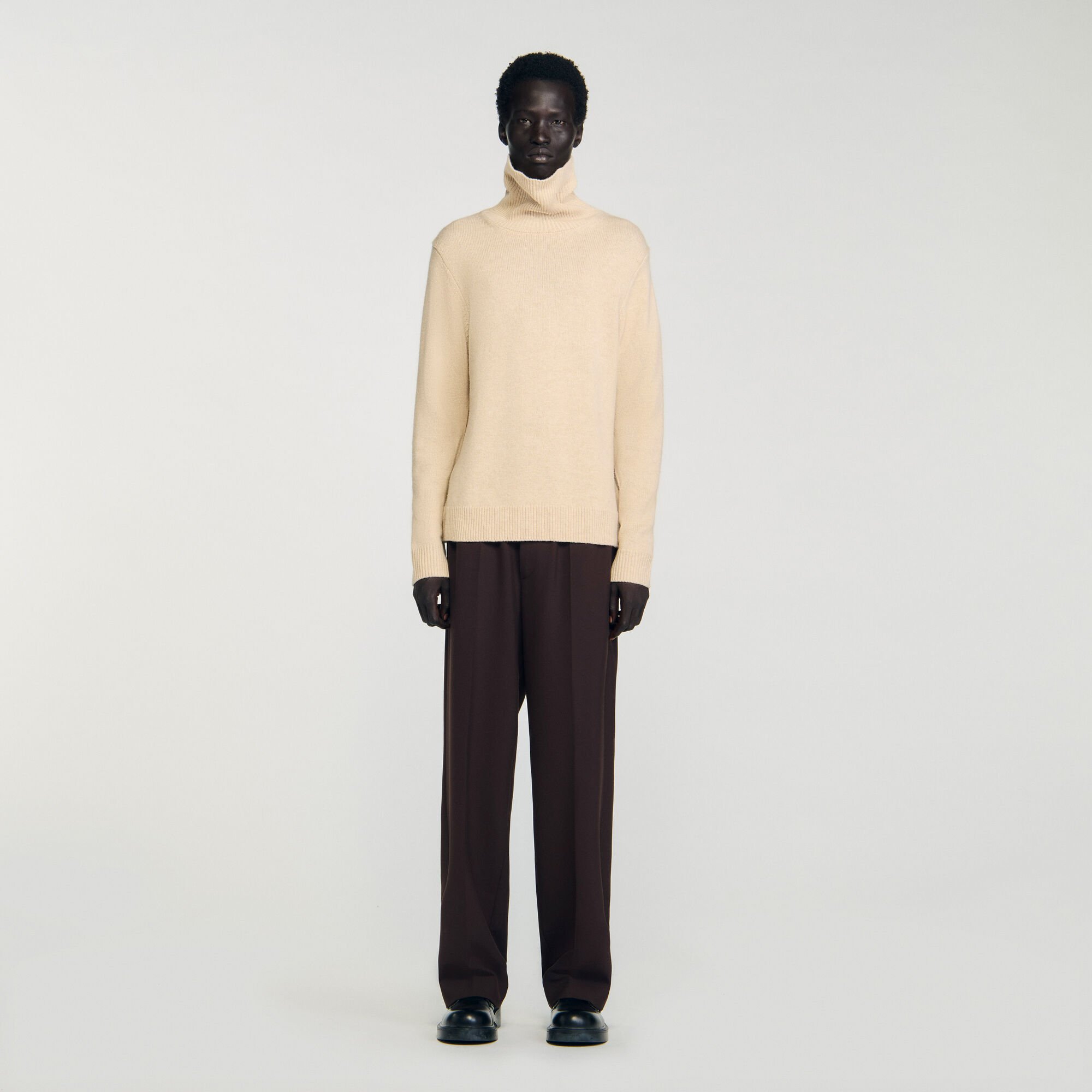 Wool and cashmere turtleneck