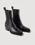 Leather ankle boots