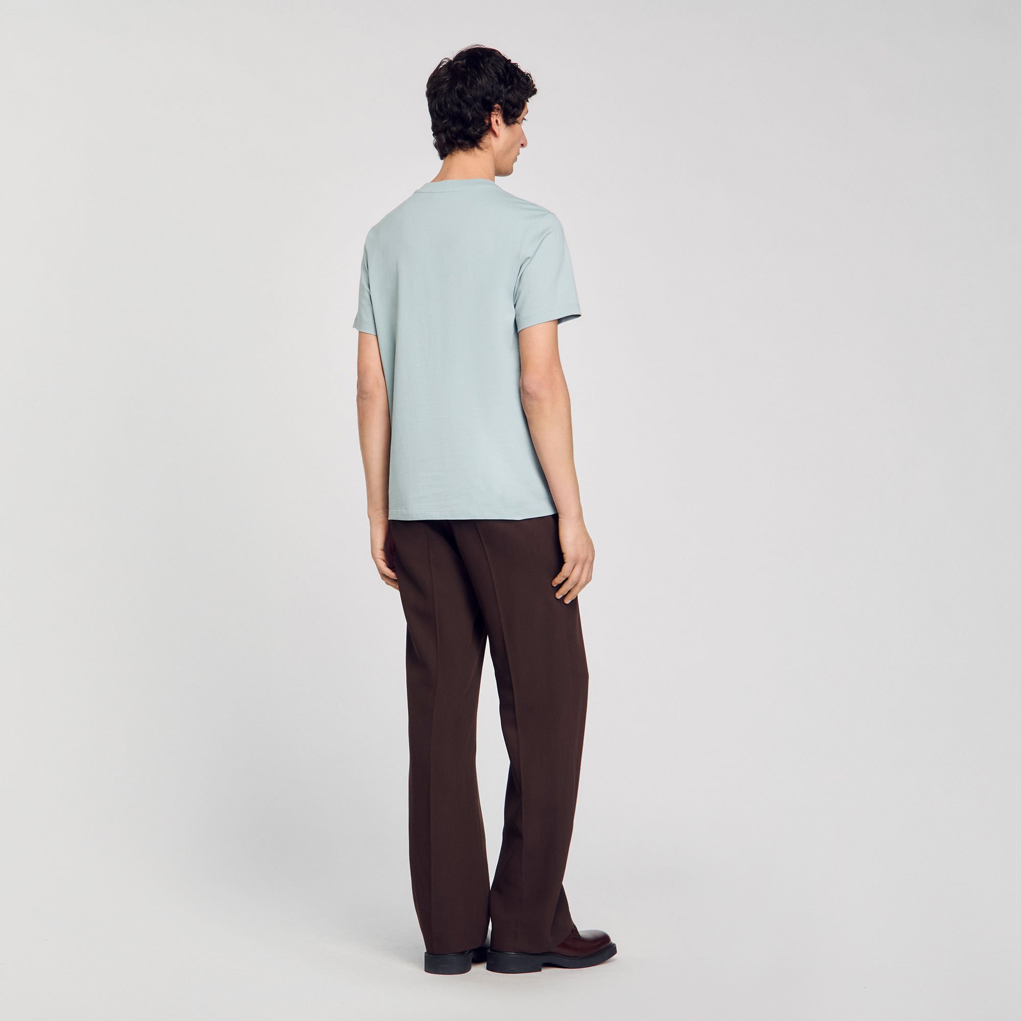 T-shirt with flower detail