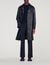 Long leather coat 