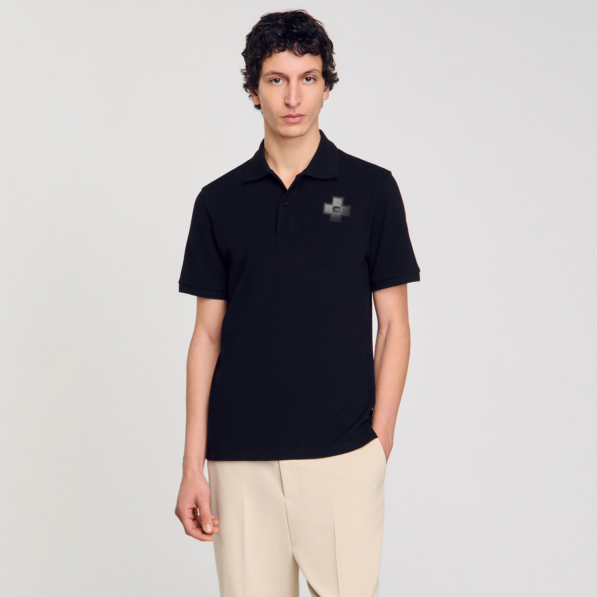 Cotton polo shirt