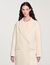 Long wool-blend coat