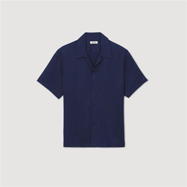 Shark collar shirt