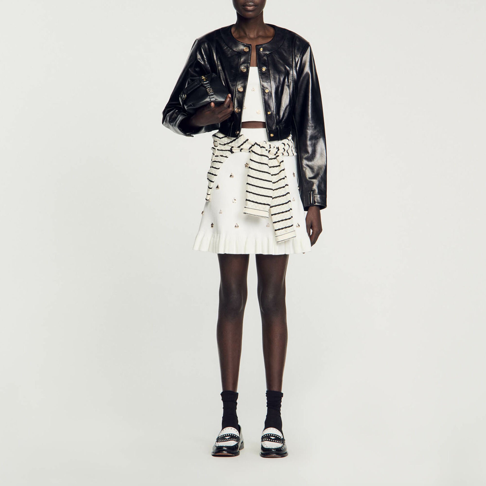 Leather jacket