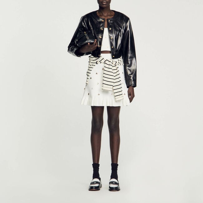 Leather jacket
