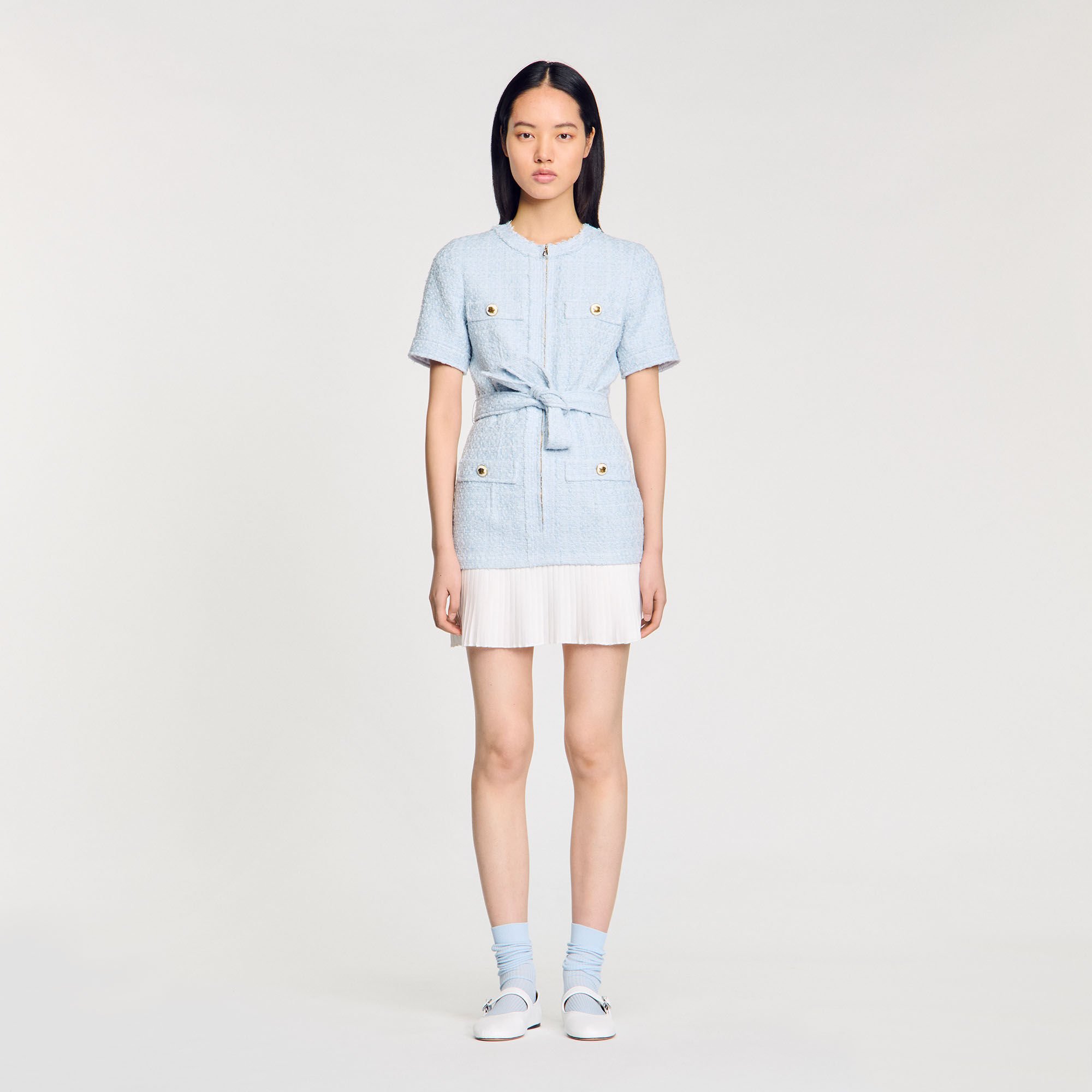 Mini tweed dress