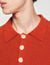 Terry knit polo shirt