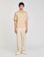 Zip-neck polo shirt