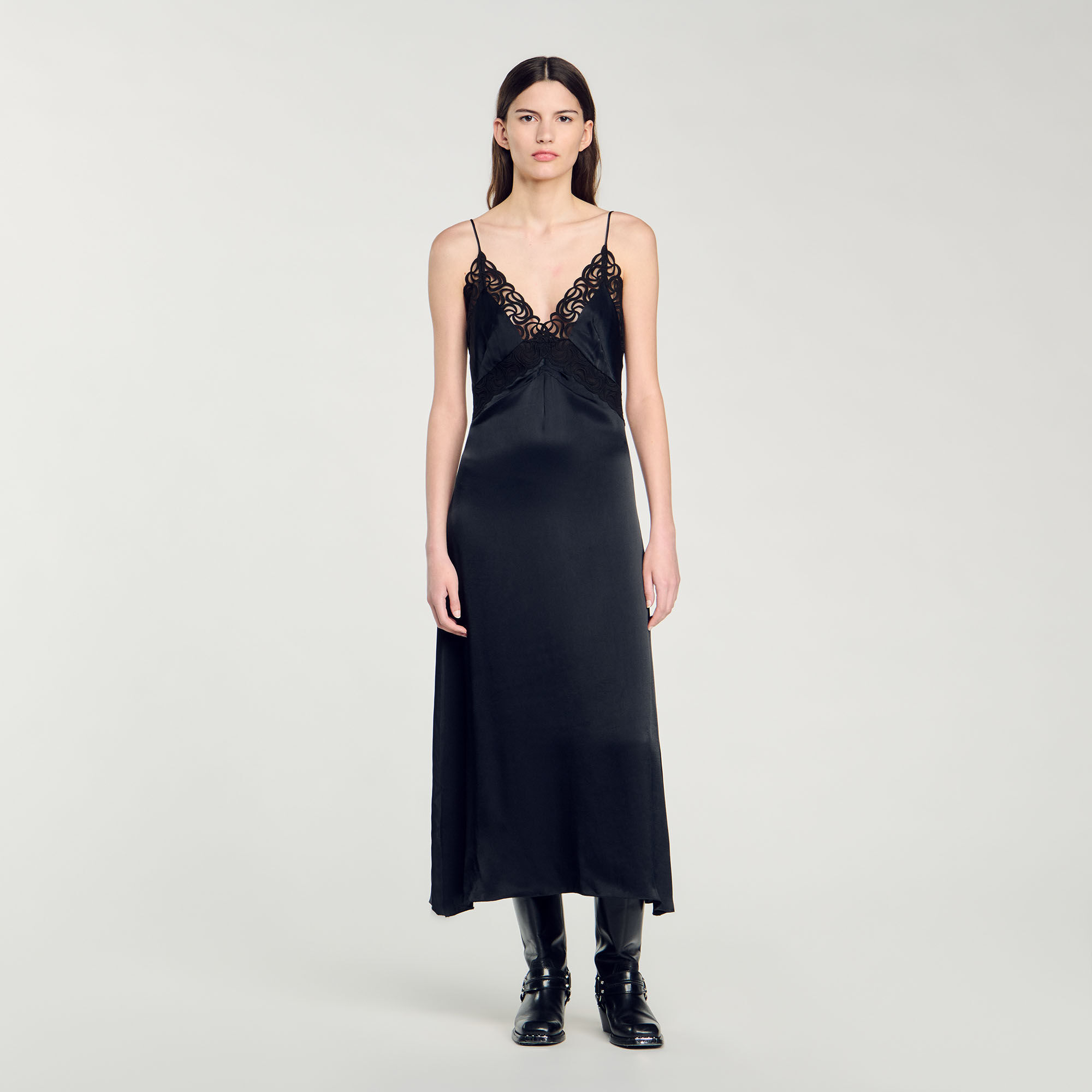 Lace maxi dress