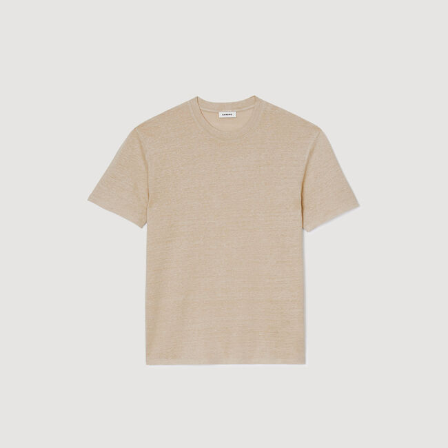 Certified linen T-shirt