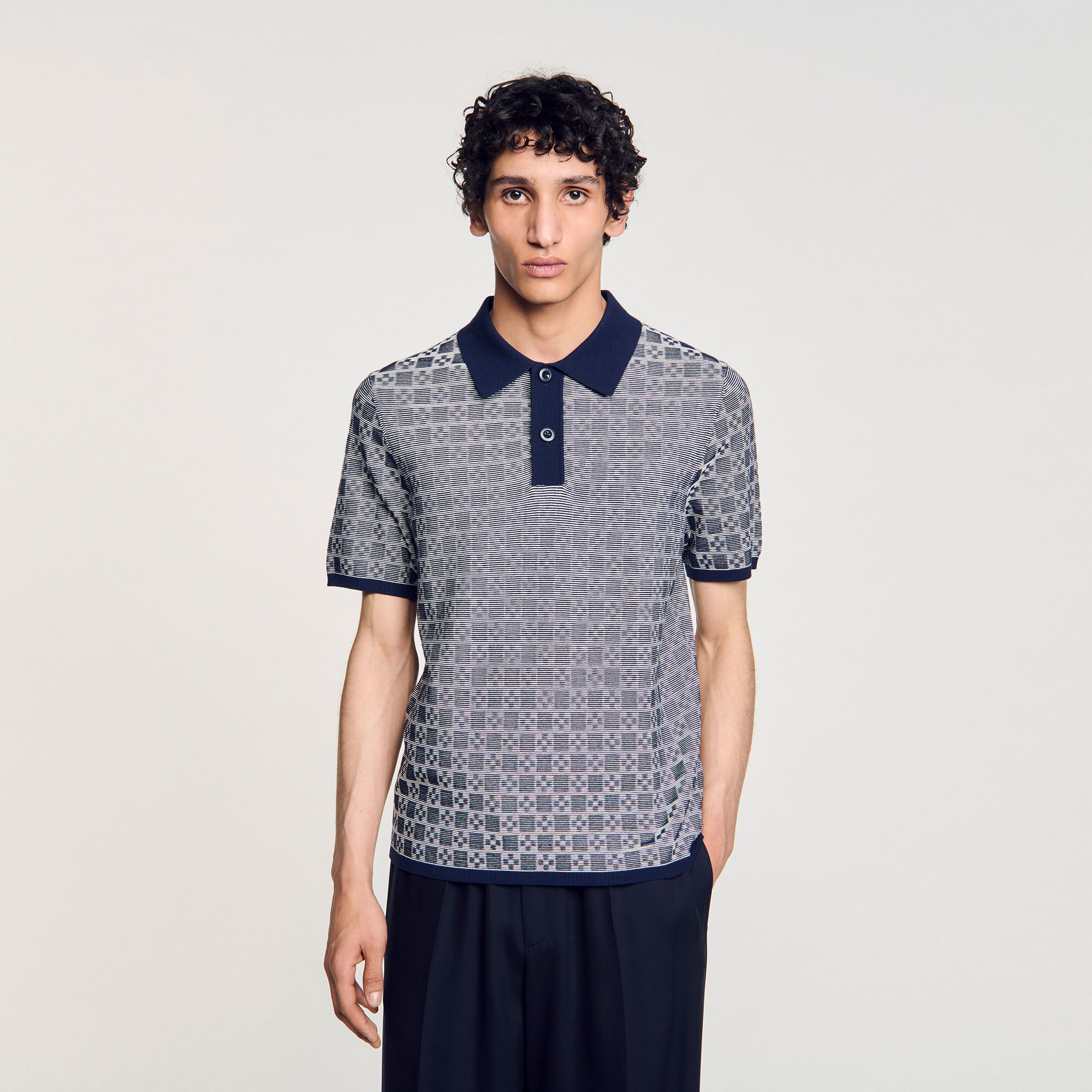 Square Cross polo shirt