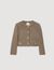 Short checked jacket