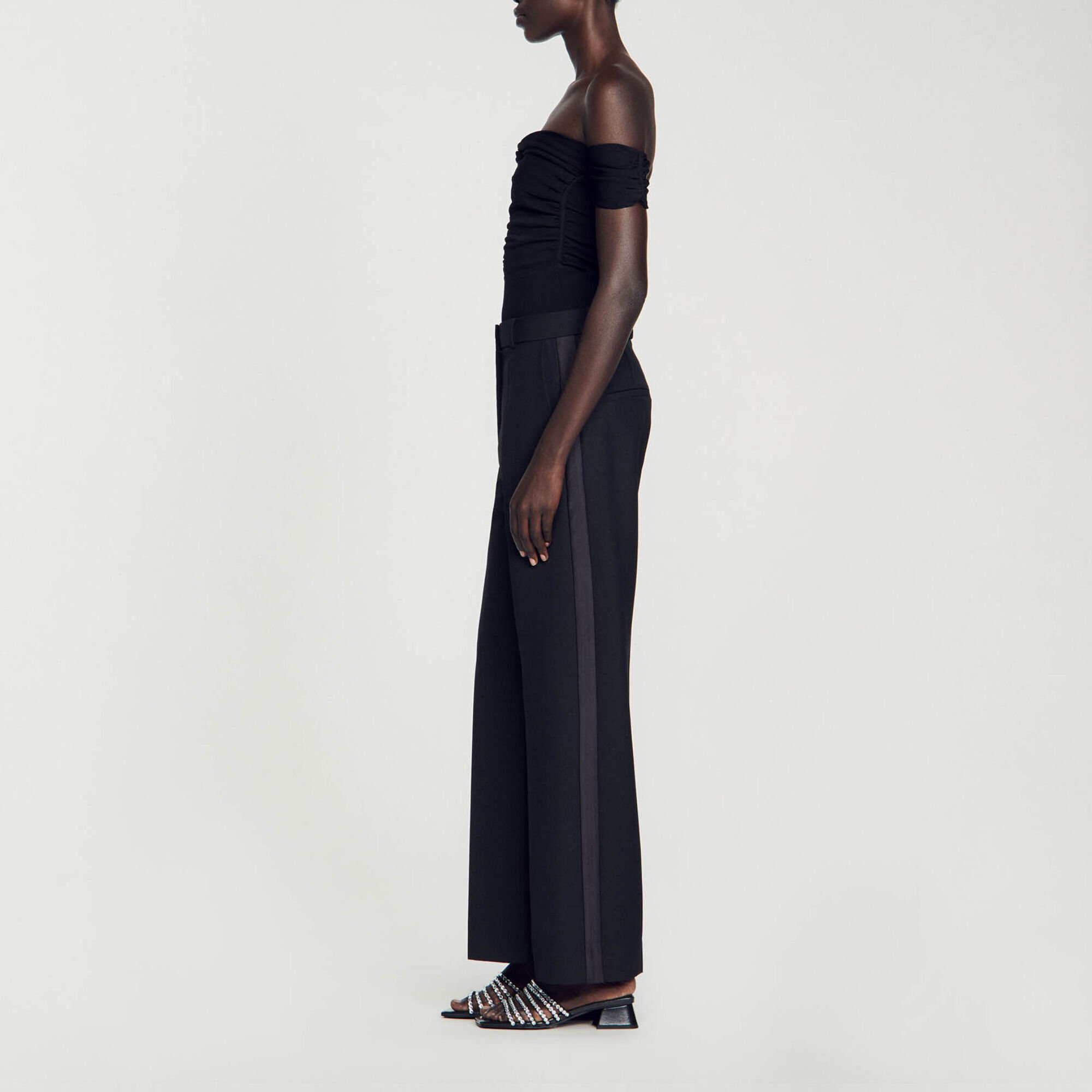 Straight-leg pants 