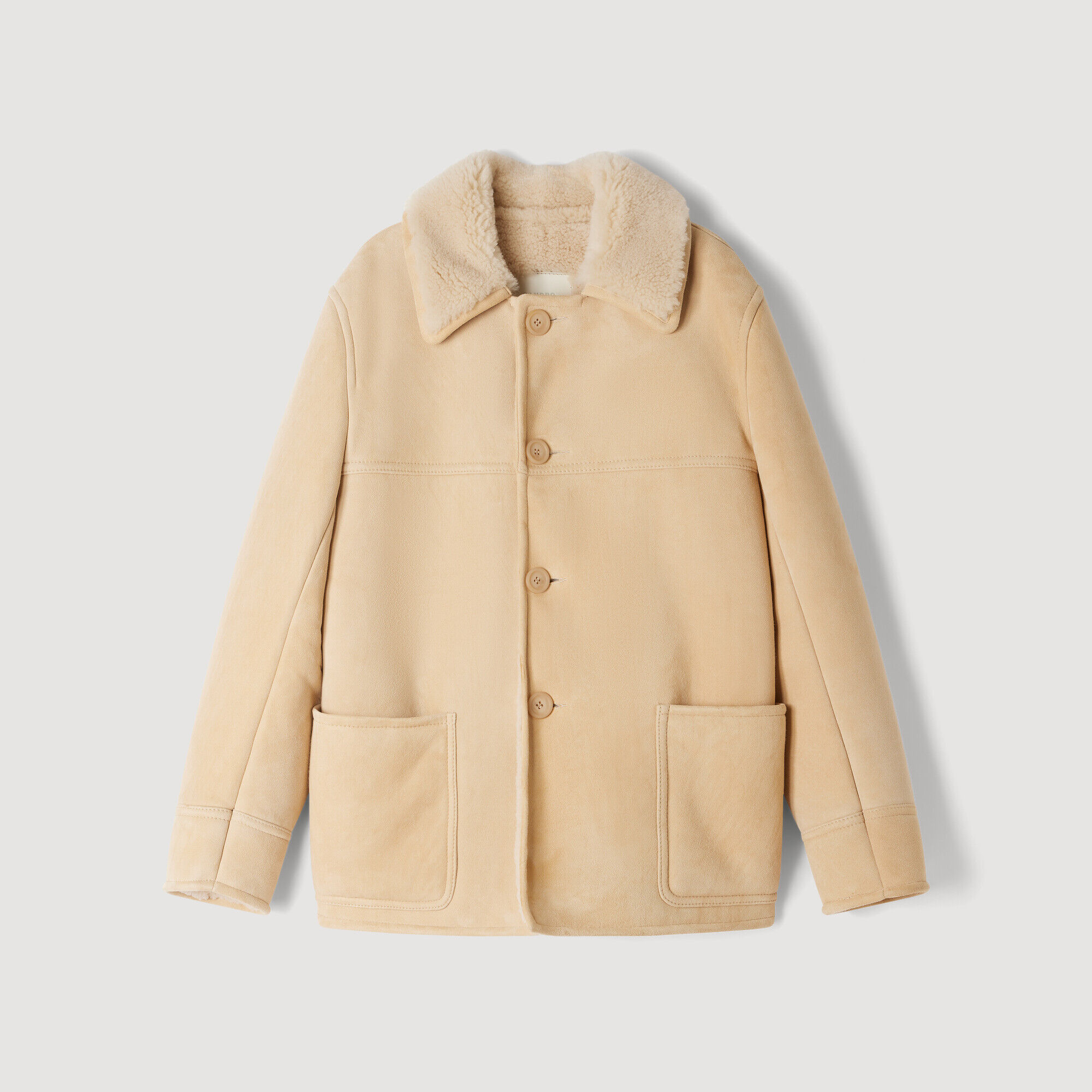Shearling jacket - Men | Sandro