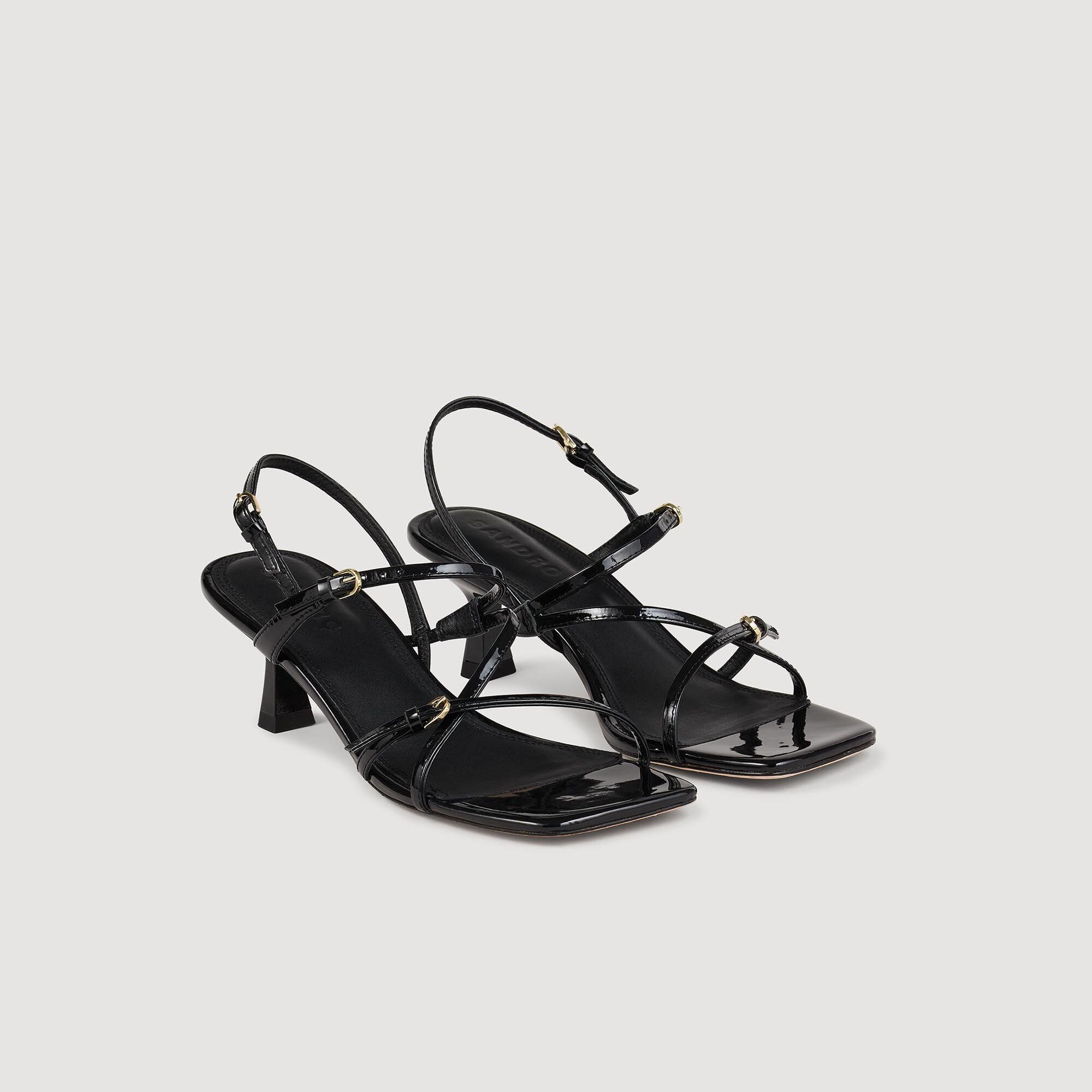 Sandals with straps