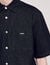 Raw denim shirt