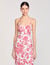 Floral print maxi dress