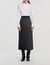 Long pleated skirt