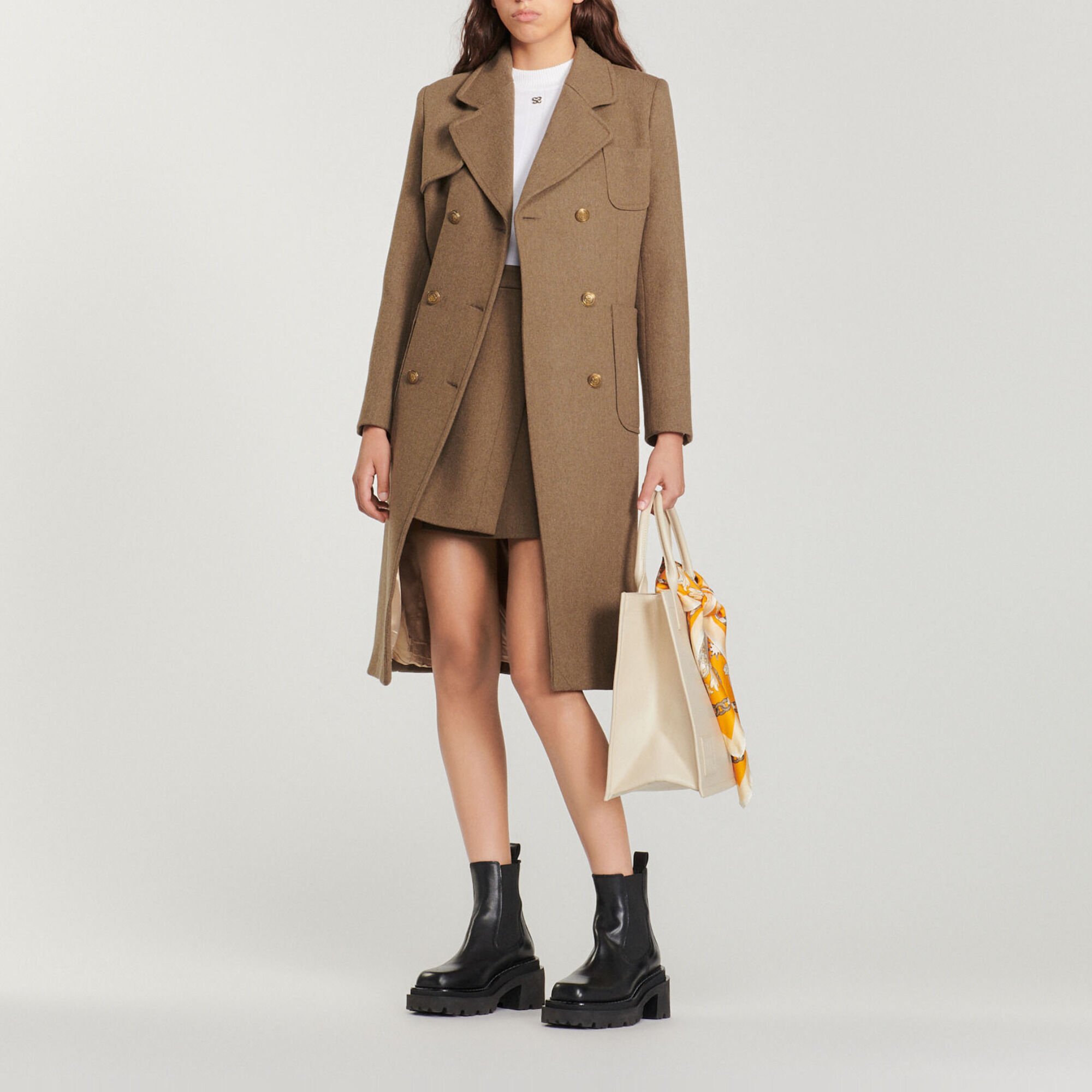 Wool cloth coat