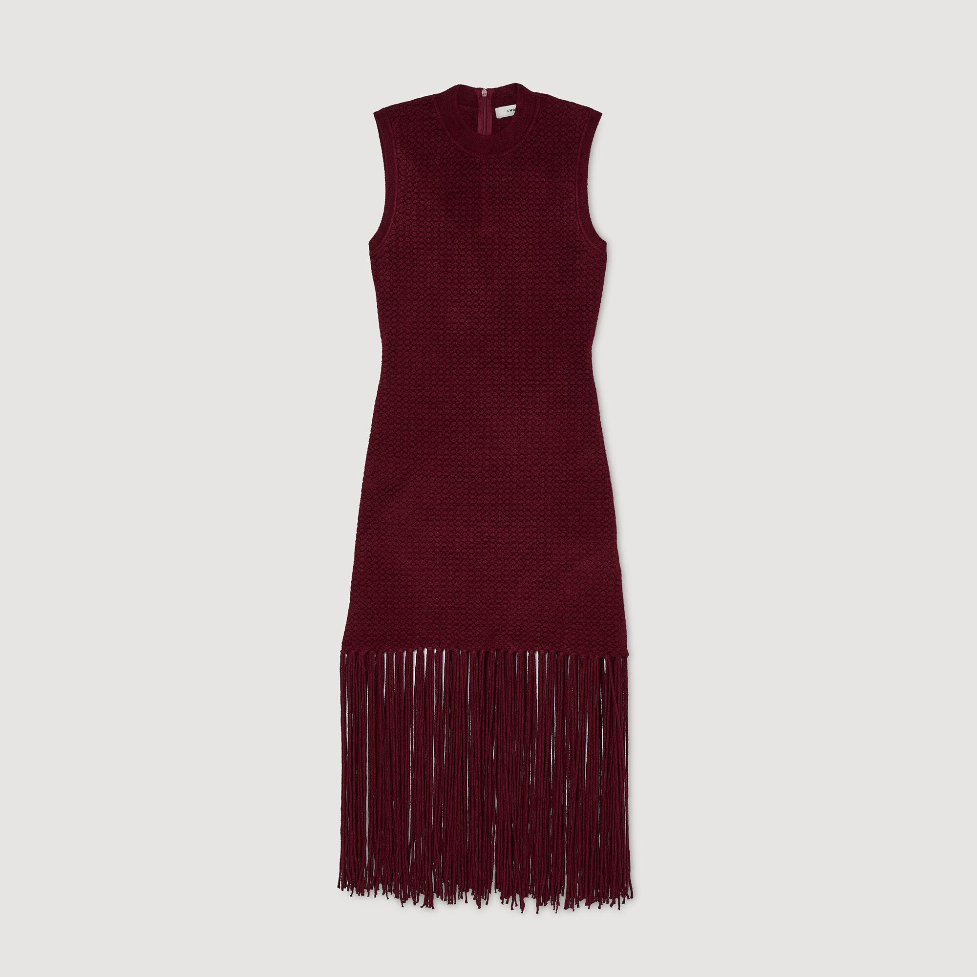 Velvet knit dress