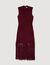 Velvet knit dress