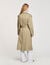 Belted trench coat