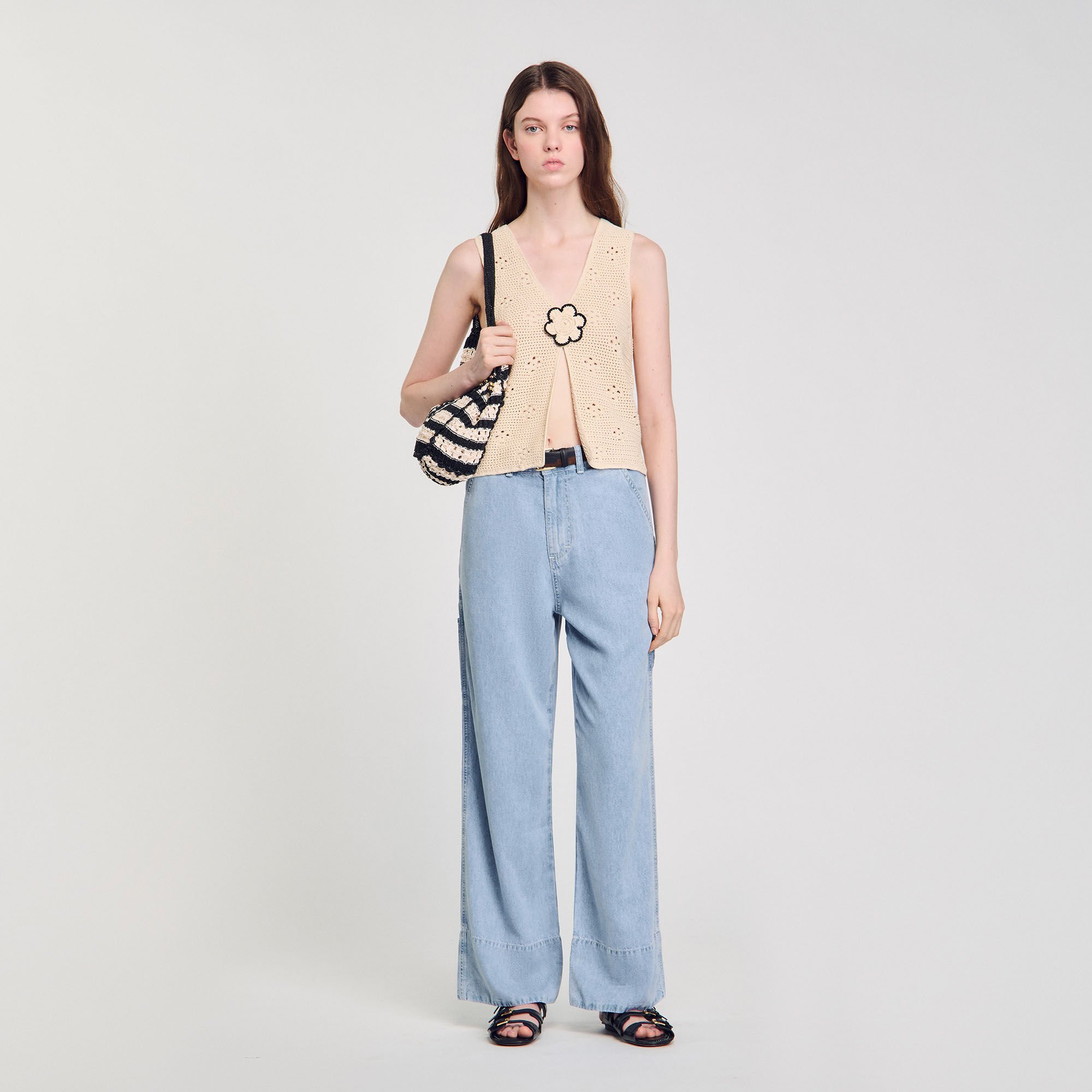 Wide-leg jeans