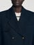 Long double-breasted coat