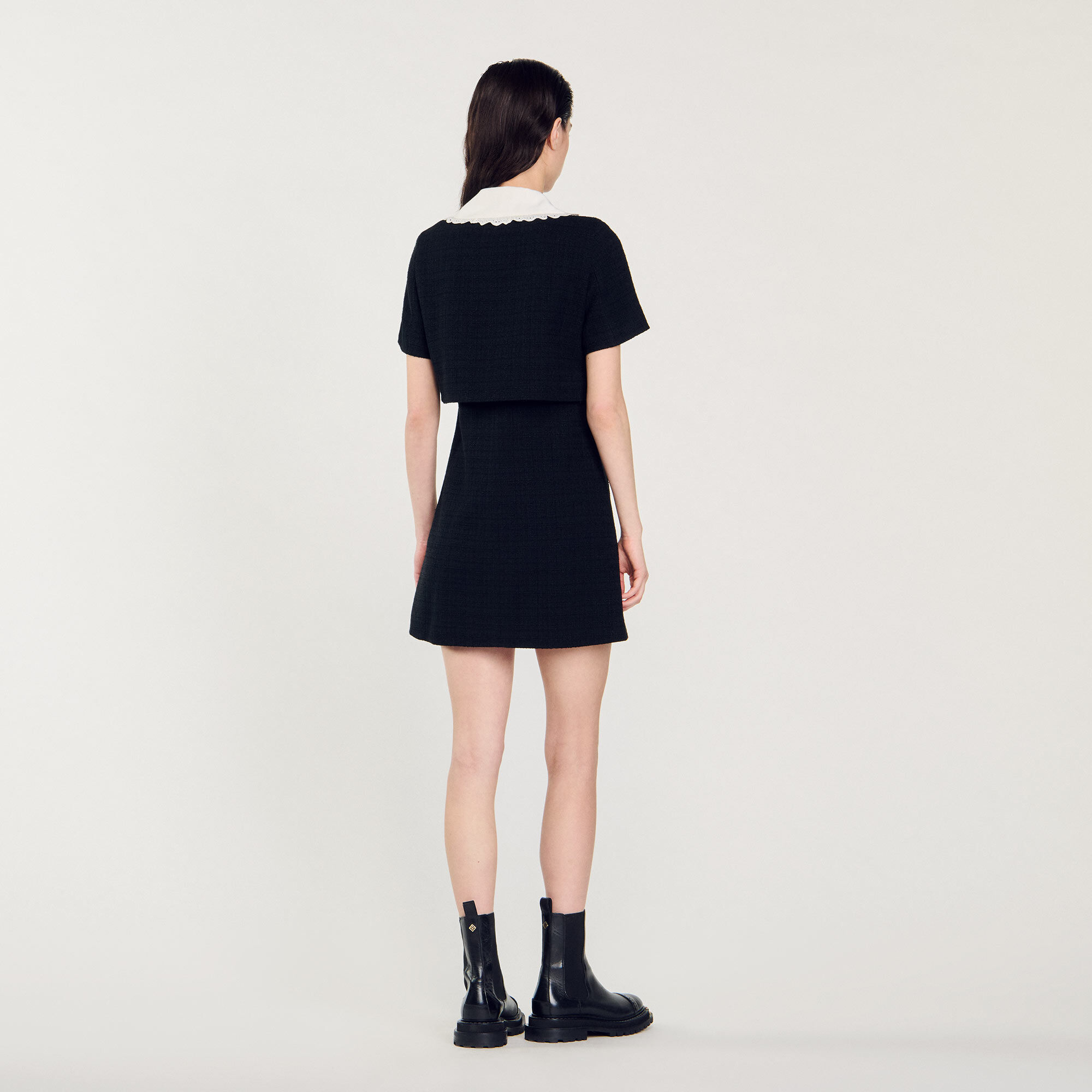 Short tweed dress