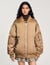 Satin-look bomber jacket