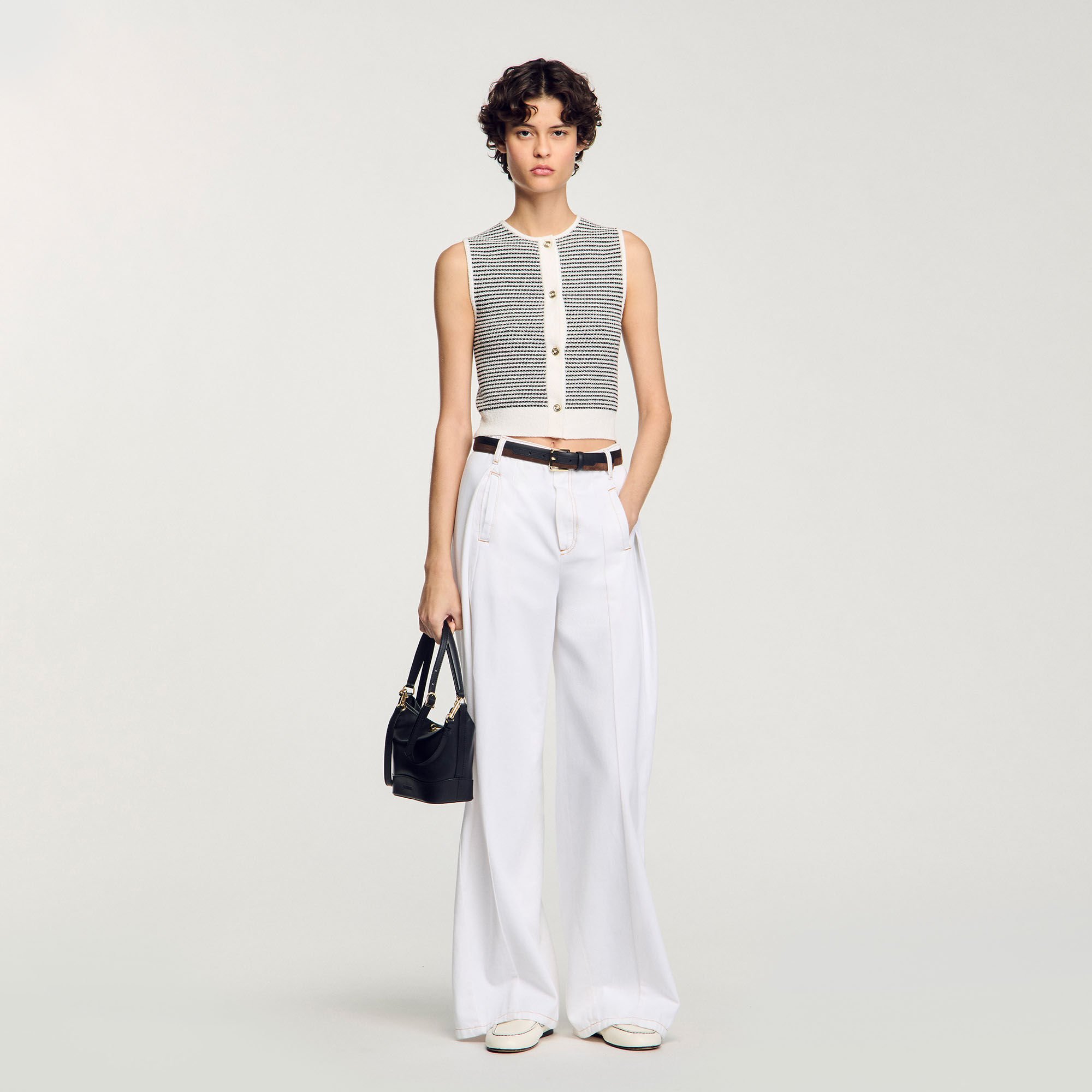 関税・送料込み!【国内発送】SANDRO Ruffle Mini スカート Short skirt with asymmetric ruffle | Sandro | Sandro Secondhand