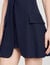 Mini pleated suit dress