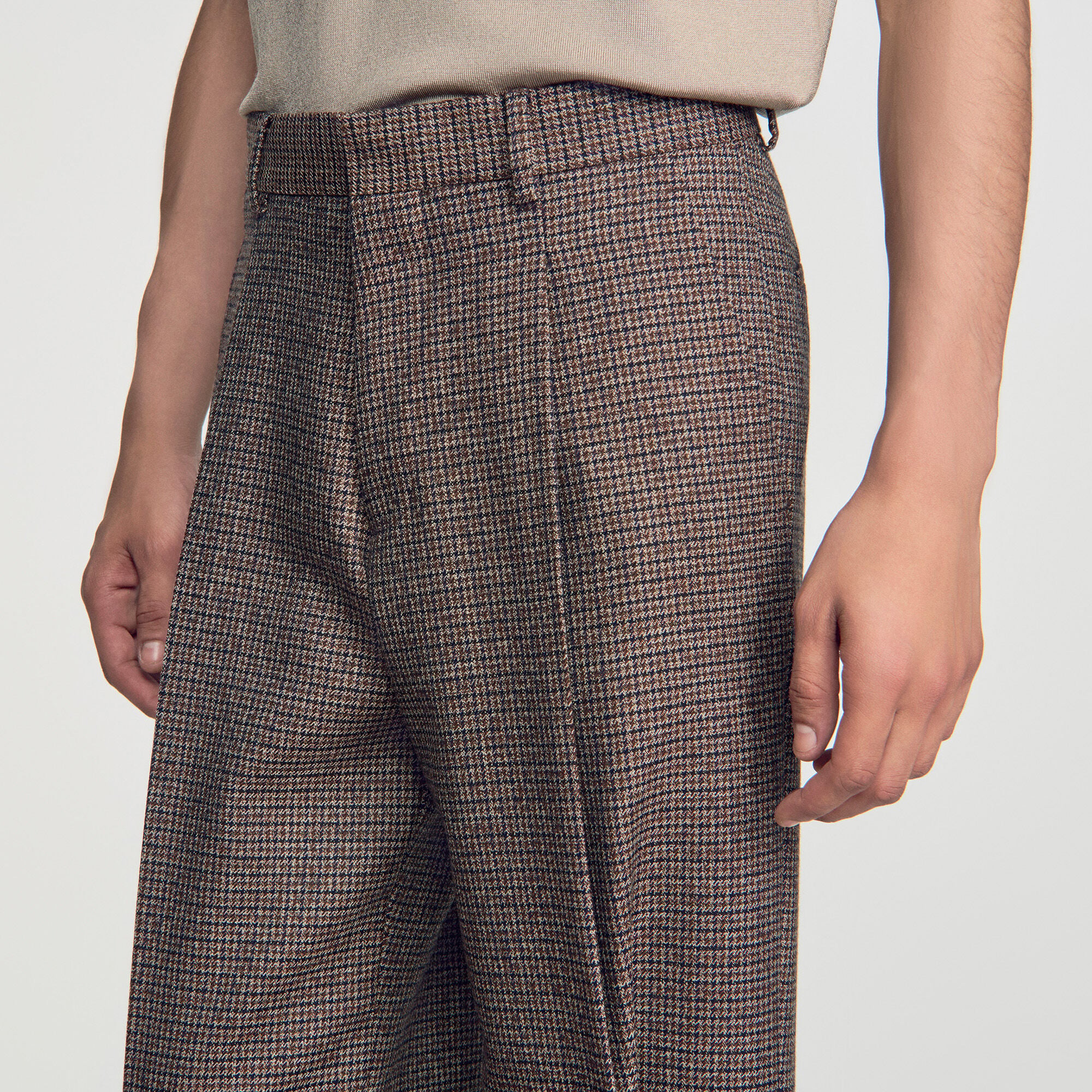 Wool suit trousers - Men | Sandro
