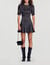 Short star-print dress
