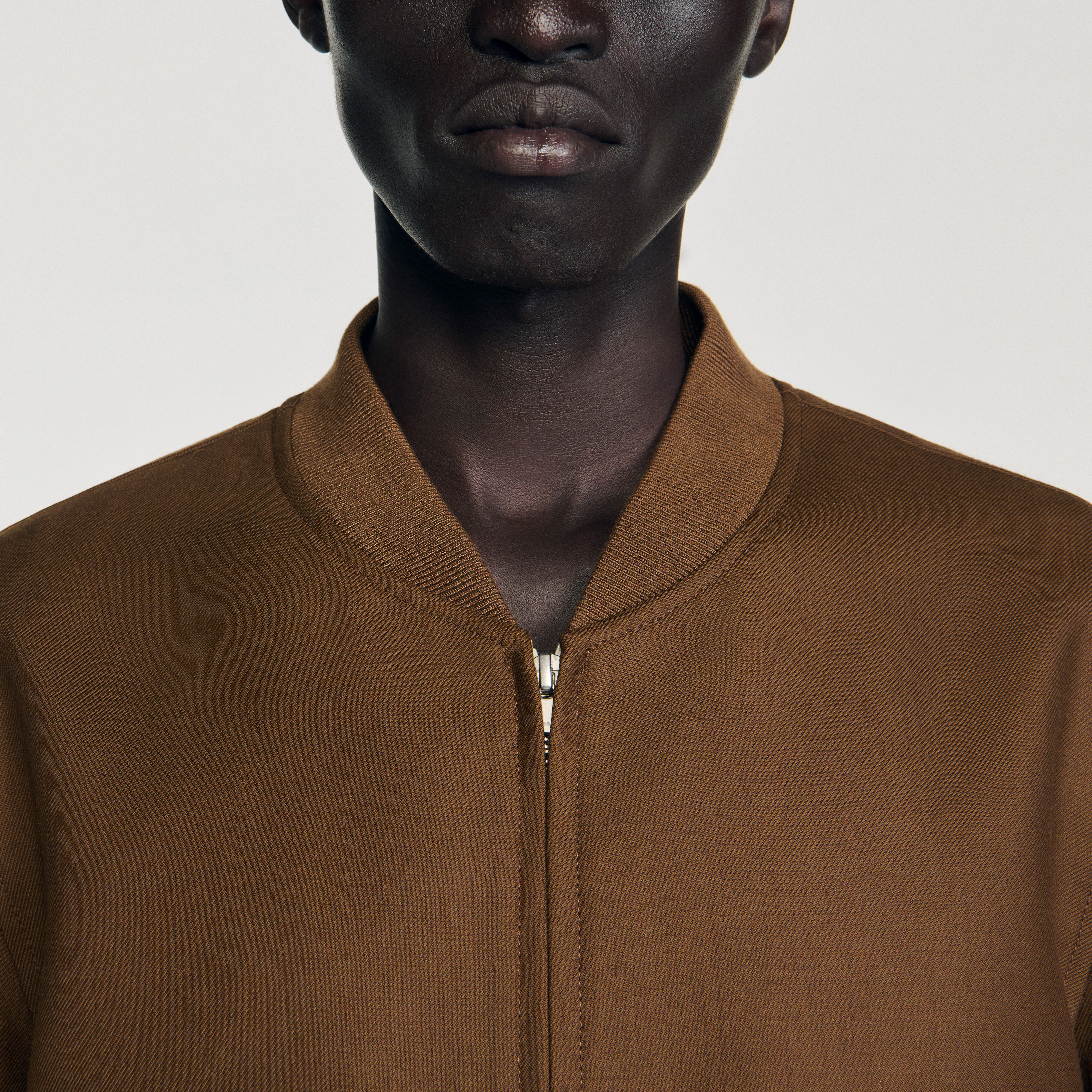 ✨美品✨SANDRO メンズ風 ジャケット コート 36 ブラウン系 ✨美品✨SANDRO メンズ風 ジャケット コート 36 ブラウン系