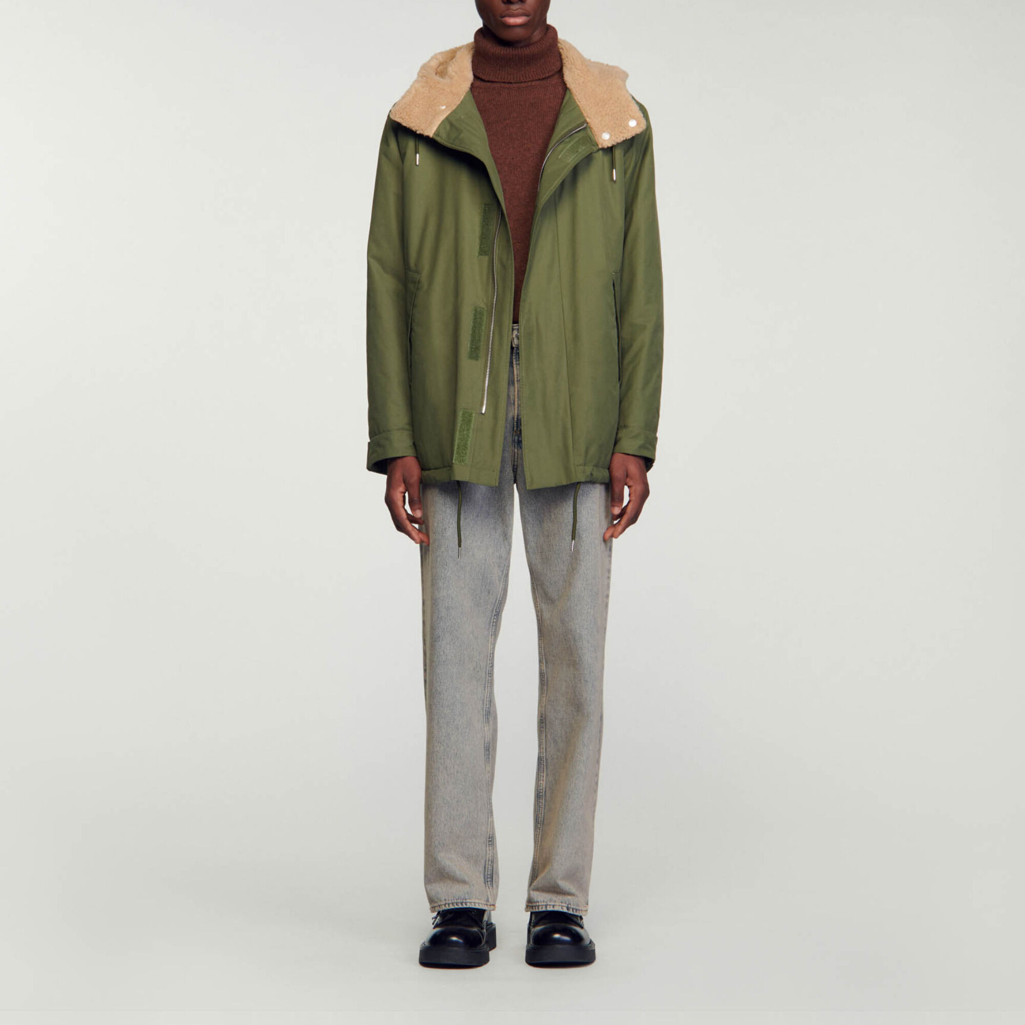 Sandro polar deals down parka